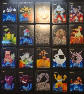 Lotto 68 Lamincards Pokémon EDIBAS 2005
