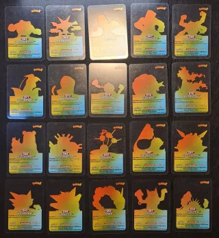 Lotto 68 Lamincards Pokémon EDIBAS 2005