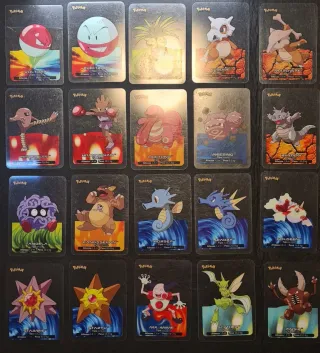 Lotto 68 Lamincards Pokémon EDIBAS 2005