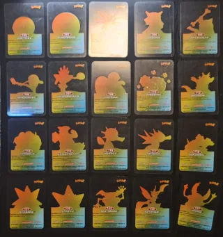 Lotto 68 Lamincards Pokémon EDIBAS 2005