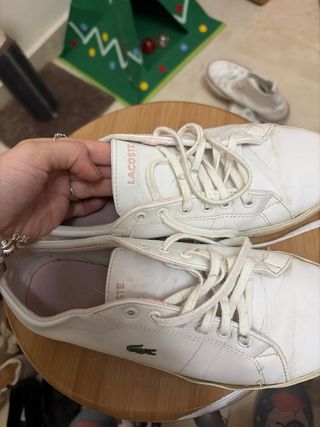 Zapatillas Lacoste Blancas Talla 38
