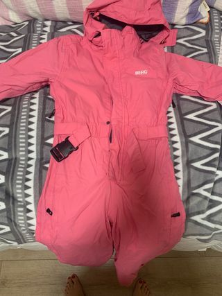 Mono de esquí rosa BERG 116cm