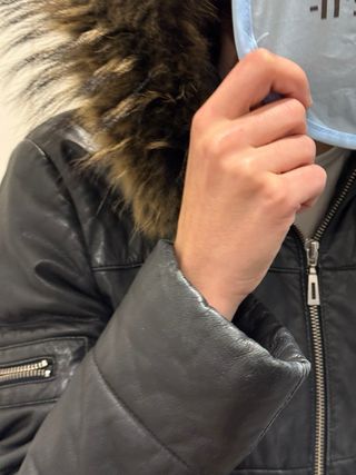 Chaqueta de cuero 100% de alta calidad – hecha en