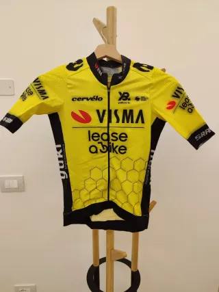 Maglia Ciclismo Visma Lease a Bike Nuova Rider