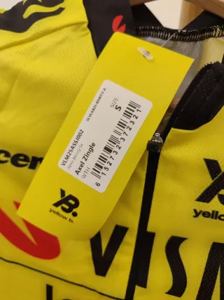 Maglia Ciclismo Visma Lease a Bike Nuova Rider