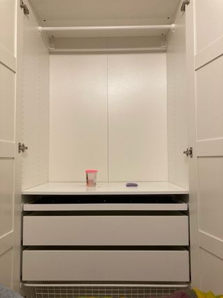 Armario blanco 4 puertas Ikea