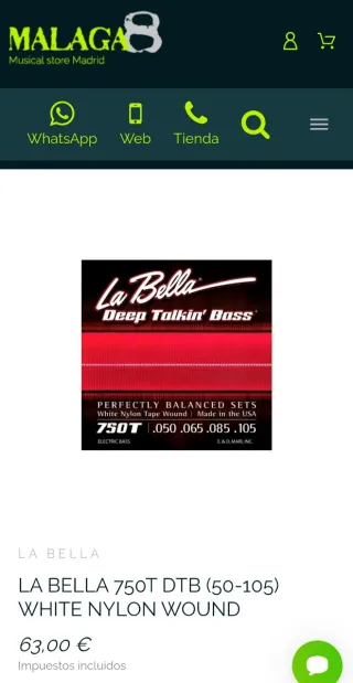 La Bella Deep Talkin' Bass 750T