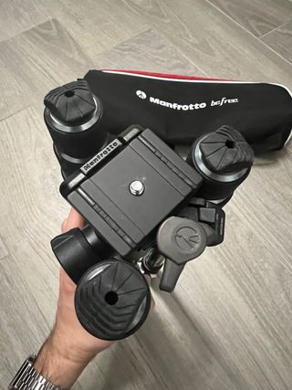 Trípode Manfrotto Befree GT Fibra Carbono rotula