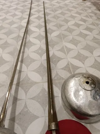 2 Hojas de Espada Esgrima