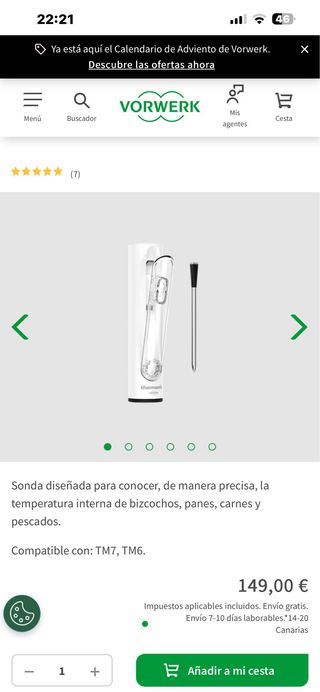 Sensor Thermomix NUEVO
