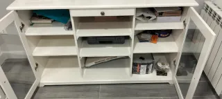 Mueble TV IKEA Liatorp Blanco