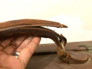 Maleta Vintage Piel Marrón