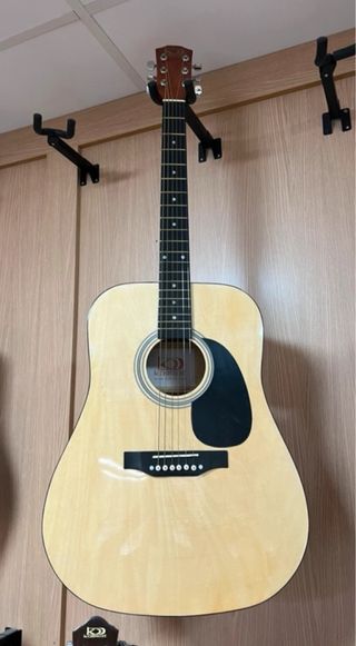 Guitarra Acústica Madera Natural