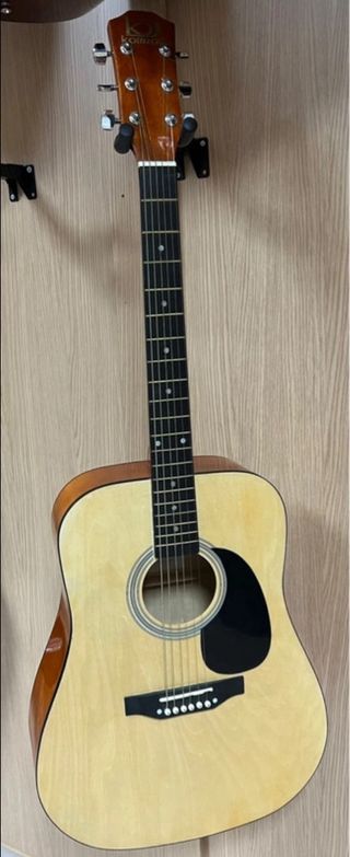 Guitarra Acústica Madera Natural