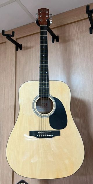 Guitarra Acústica Madera Natural