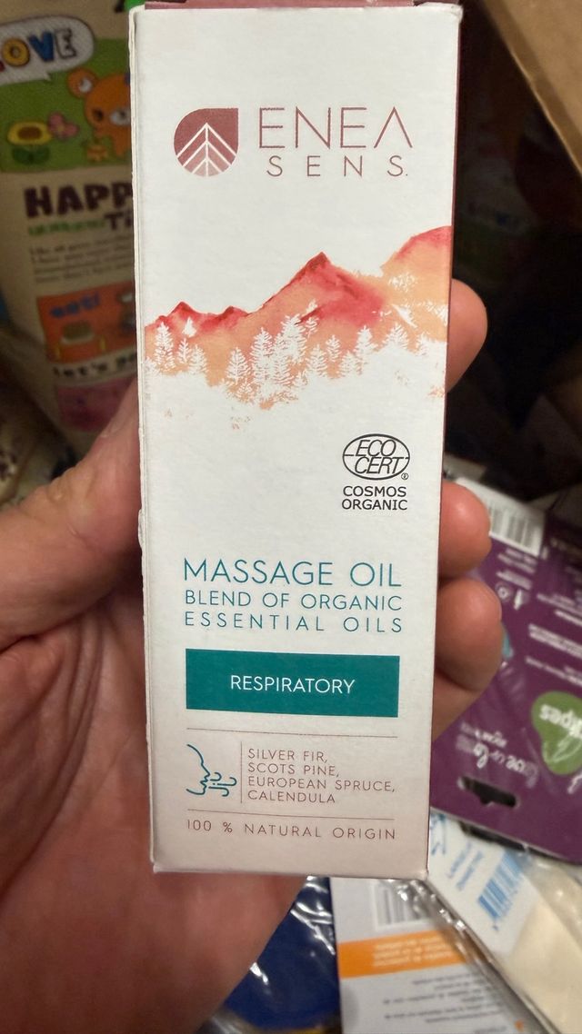 Aceite Masaje Enea Sens Respiración BIO