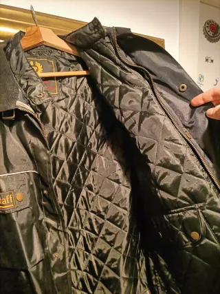 Chaqueta Belstaff Hombre Negra