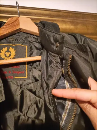 Chaqueta Belstaff Hombre Negra