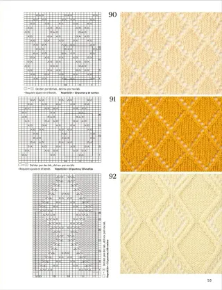 280 motivos de Punto Lace japonés