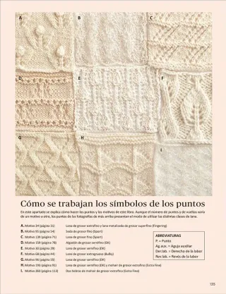 280 motivos de Punto Lace japonés
