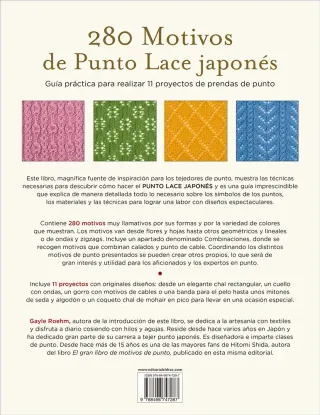280 motivos de Punto Lace japonés