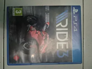 PS4 (PlayStation 4) Negra + Mando + 3 Juegos