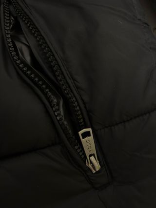 Abrigo Ralph Lauren Negro con Capucha