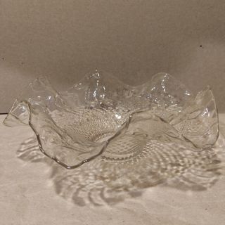 Tulipa vintage cristal transparente texturizado