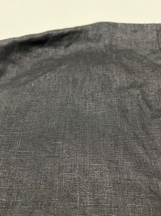 Chaleco Zara Lino Negro Talla L