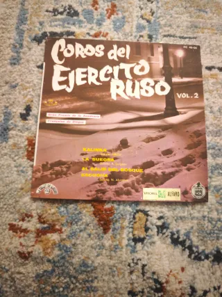Coros del Ejercito Ruso Vol. 2 Vinilo