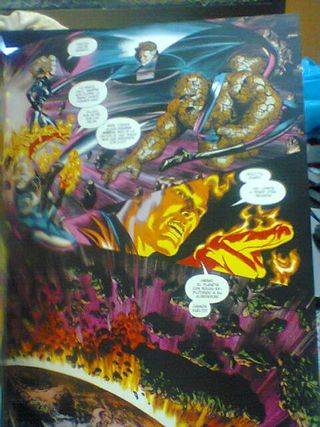 Los cuatro fantásticos -círculo cerrado.