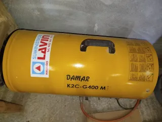 Calentador de aire industrial Damar K2C-G400 M