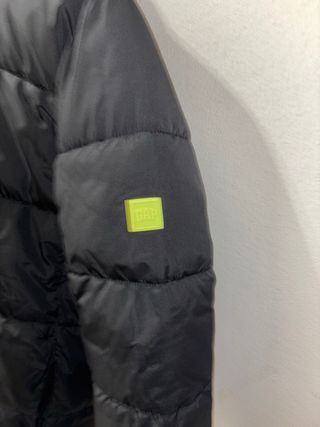 Giubbotto imbottito nero per bambini