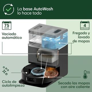 Aspirador iRobot Roomba Combo 505 Base AutoWash