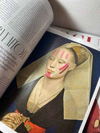 Burdeos revistas Vogue + agenda 2026