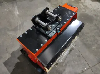 Desbrozadora hidráulica 80cm para mini retro 2-4 T