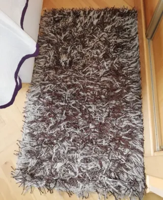 3 Alfombras Marrón y Gris