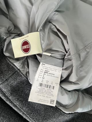 Colmar Cappotto Doppio Materiale Grigio