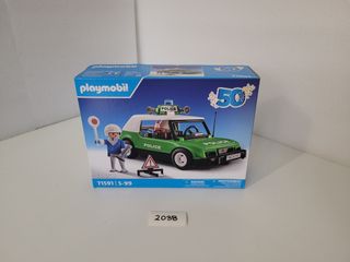 Coche Policía 50 Aniversario de Playmobil NUEVO