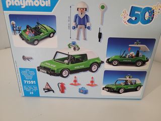 Coche Policía 50 Aniversario de Playmobil NUEVO