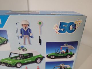 Coche Policía 50 Aniversario de Playmobil NUEVO