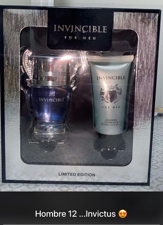 Invincible Set Hombre Perfume y Gel Ducha