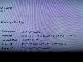 Intel NUC i5 Gen 8 16GB RAM 120GB SSD NUC8i5BEHS