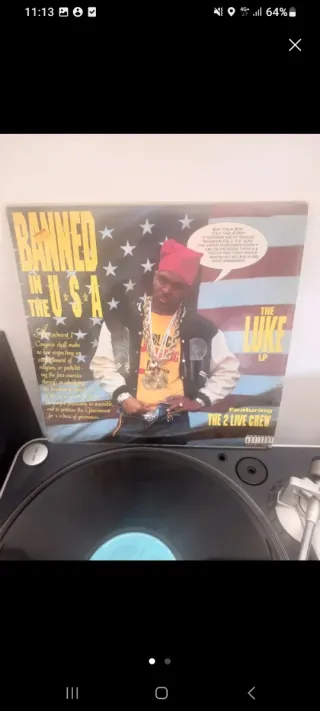 Vinilo Banned in the USA - The Luke LP