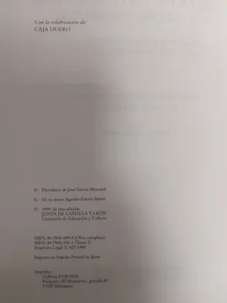 Viajes de extranjeros por España y Portugal, 1999.