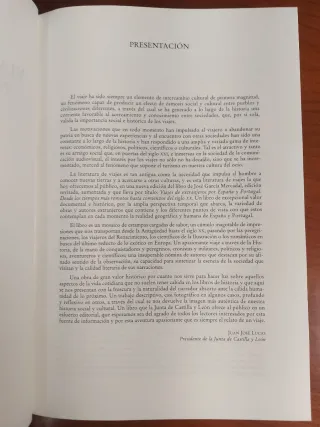 Viajes de extranjeros por España y Portugal, 1999.