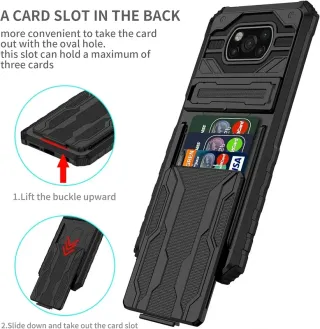 Funda Xiaomi Poco X3 Pro Tarjetero