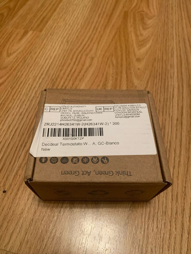 Termostato Caldera Nuevo Sin Usar
