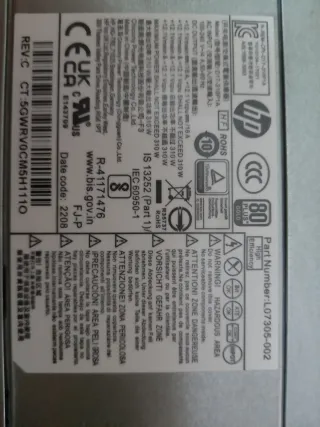 Fuente de Alimentación MAD-G PSU