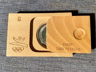 Moneda Plata Barcelona’92 2000 Pesetas